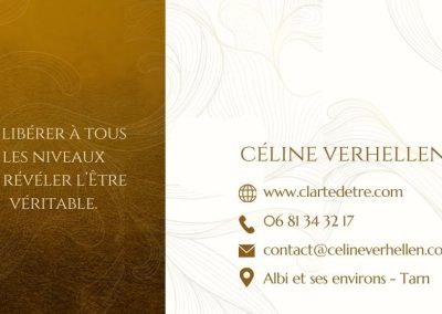 carte de visite clarté d'être