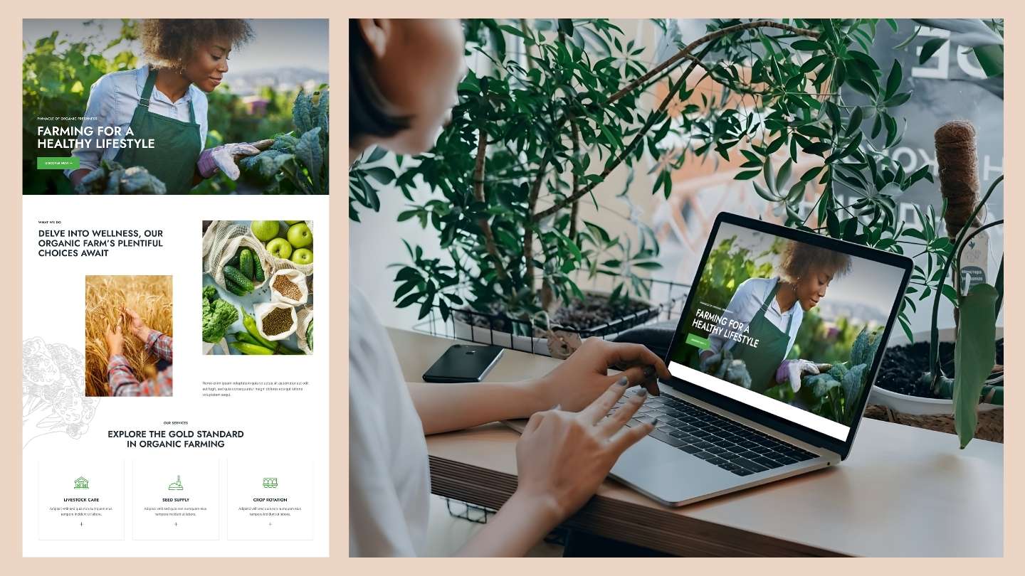 site internet agriculteur