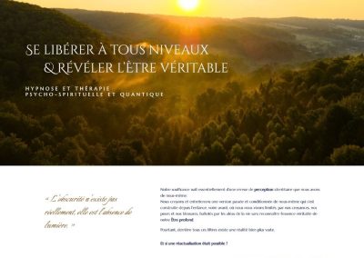 site internet sur-mesure clarté d'être