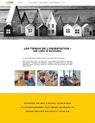 Site web - Les Tribus de l'Orientation