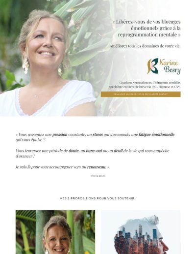 Site web - Karine Besry